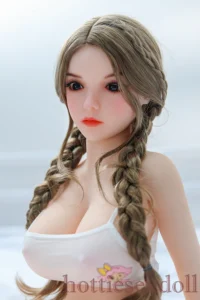 100cm 3ft3 Kawaii Girl Pigtails Lifesize Doll With Ginger Hair US Stock