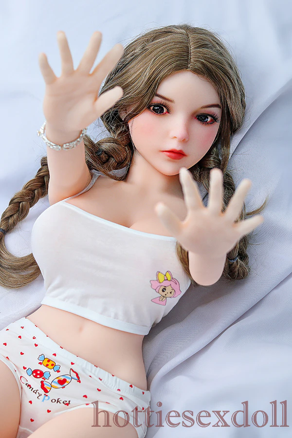100cm 3ft3 Kawaii Girl Pigtails Lifesize Doll With Ginger Hair US Stock