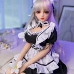 68cm 2ft3 Young Servant Cherry Girl With Soft Skin TPE Doll US Stock