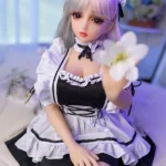 68cm 2ft3 Young Servant Cherry Girl With Soft Skin TPE Doll US Stock