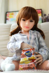 108cm 3ft5 Flat Cheast Baby Outdoor Realistic Sex Doll Doll TPE