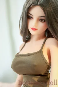 68cm 2ft3 Petite Big Boobs Blonde Hair Only US Stock