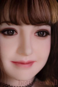 158cm 5ft2 Sweet Face Big Breast Thick Hips Brunette Sex Doll For Man