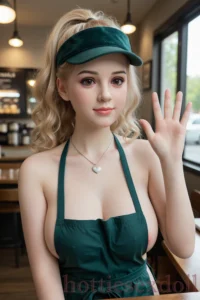 148cm 4ft10 Green Uniform And A Hat Soft Skin Docile Fairy Girl Ture Doll