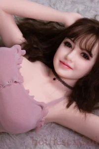 158cm 5ft2 Sweet Face Big Breast Thick Hips Brunette Sex Doll For Man