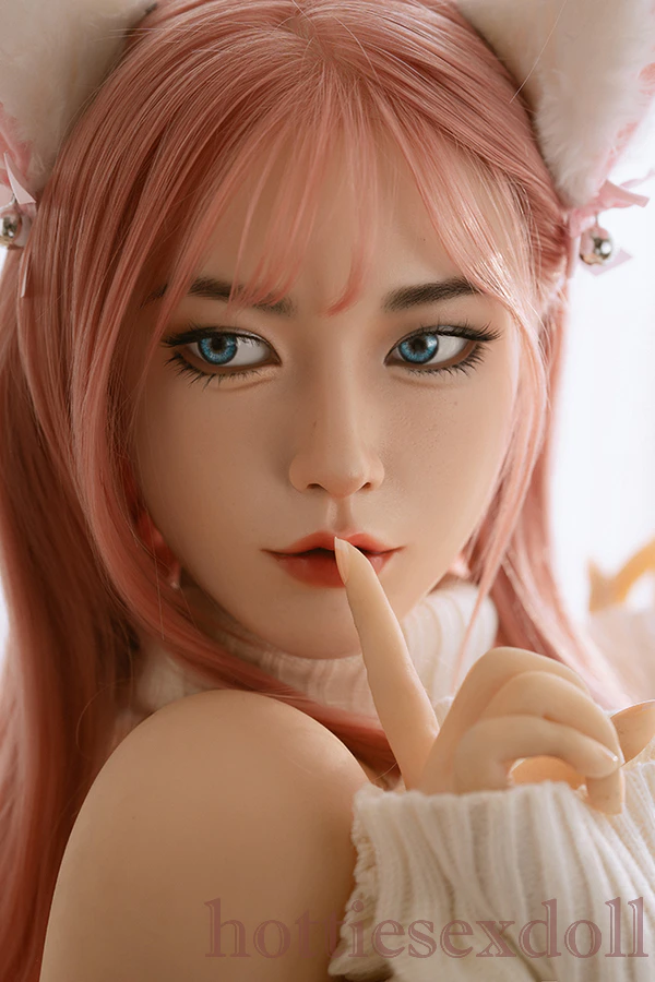 160cm 5ft3 Sweet Pink Hair Bule Eyes Cosplay Beauty Sex Dolls