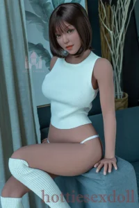 163cm 5ft4 Brunette Bob Minimal Briefs Subtle Allure Sex Doll