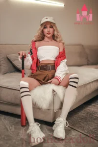163cm 5ft4 Small Bust Sportswear Chunky White Sneakers Realistic Sex Doll