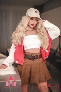 163cm 5ft4 Small Bust Sportswear Chunky White Sneakers Realistic Sex Doll
