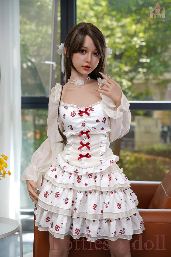 Sweet Lolita Tiered Ruffle Skirt Interior With Plants Sex Doll