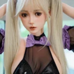 Blonde Twin-tails Cosplay Anime Style Bunny Girl Outfit Sex Doll